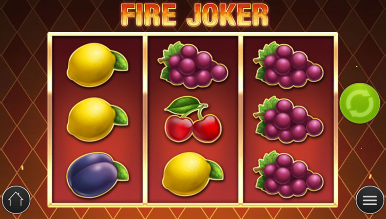 Het Fire Joker demo spel.